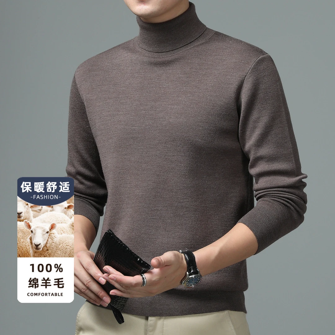 CASAMIA/卡莎米亚2025春季新款男装打底羊毛衫980Z432311