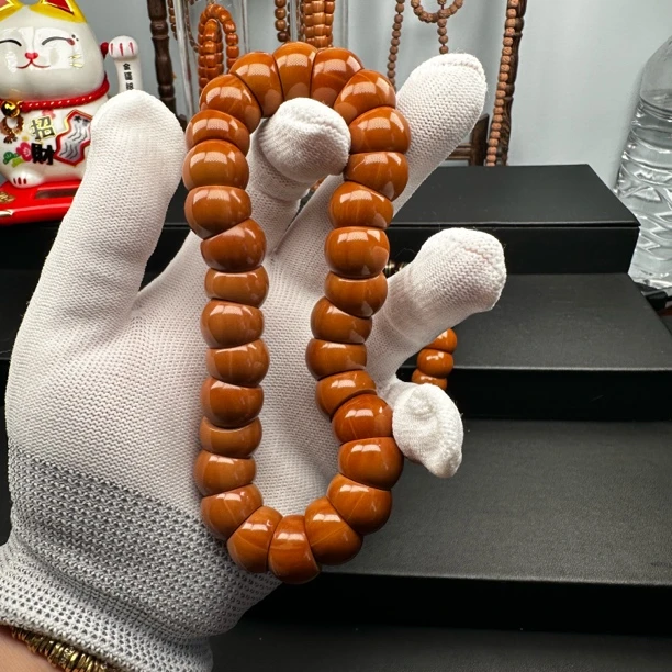 猴头核桃 手工大肠 龙岩料15mm手串多样款式手持