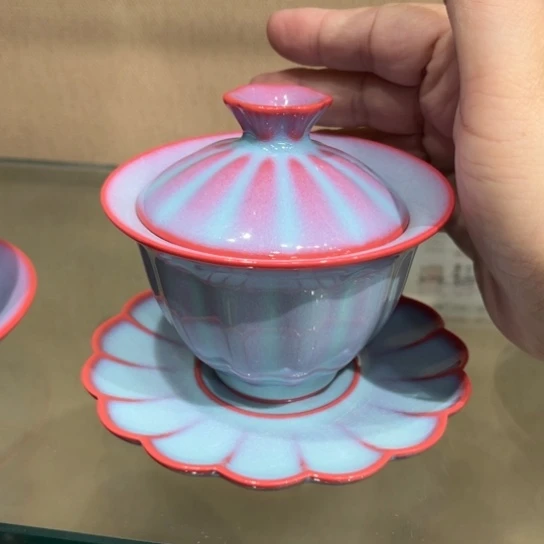 瓷片陶瓷茶具汝瓷茶具
