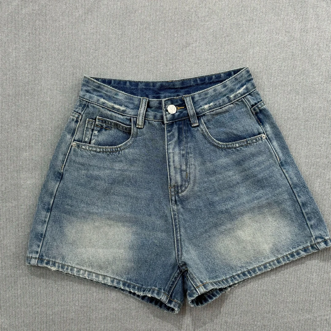休闲百搭牛仔短裤8126
