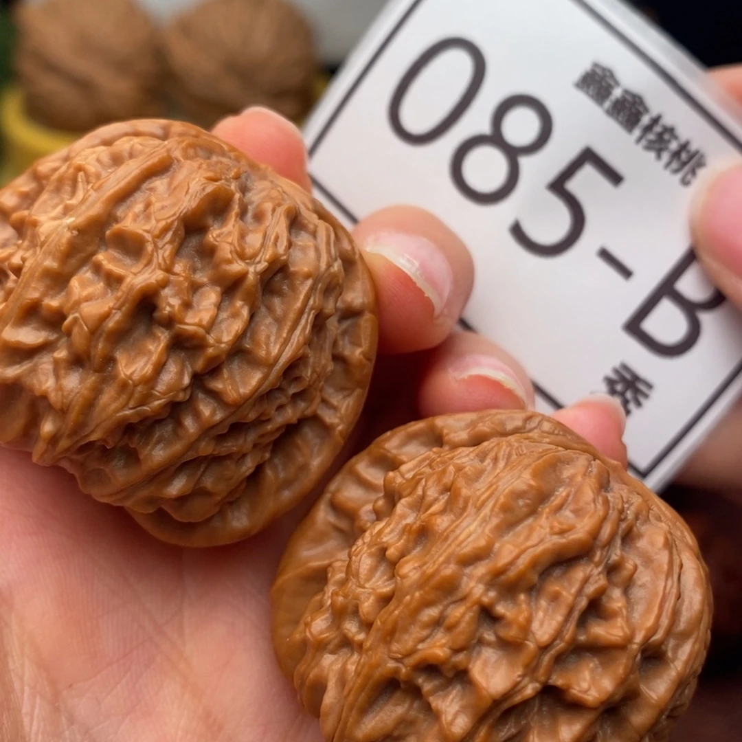 把件文玩核桃白狮子39……