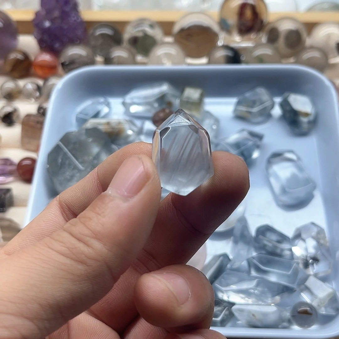 水晶无未镶嵌麦***斗水晶3568