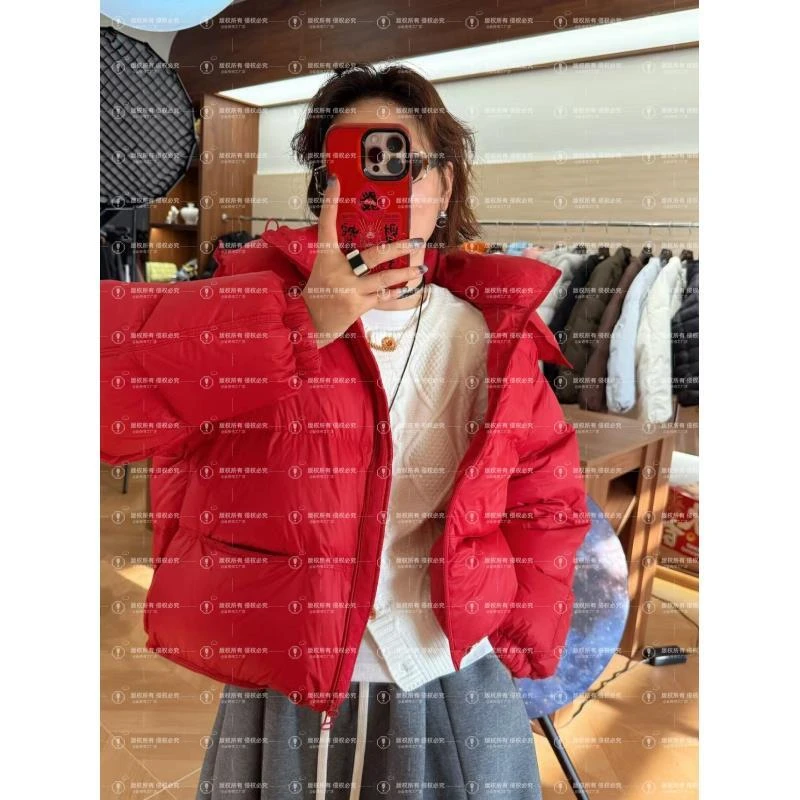 XMM《全球可溯源95白鸭绒超人面包羽绒服》冬季新款时尚羽绒服-9055