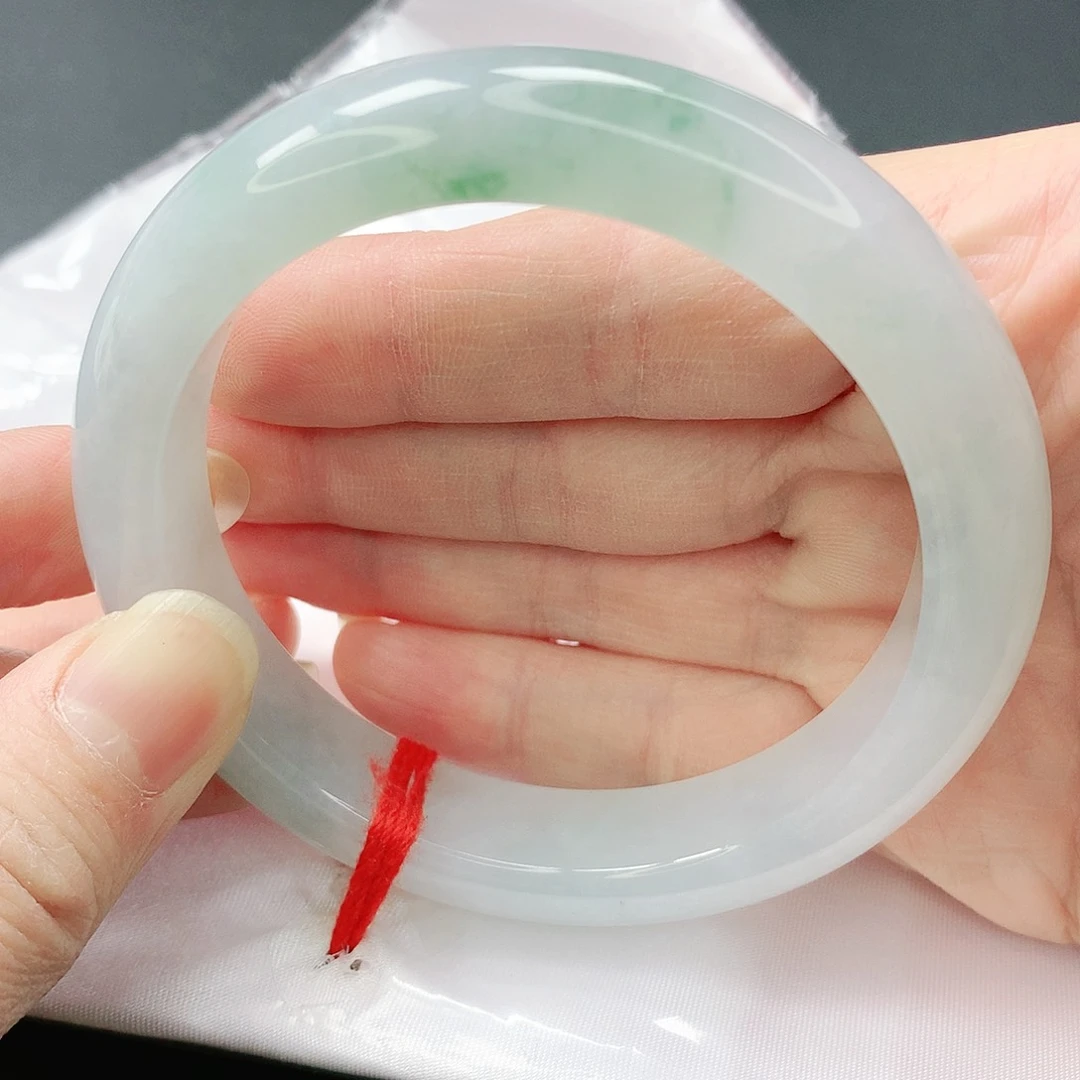 翡翠手镯未镶嵌缅甸天然A货翡翠