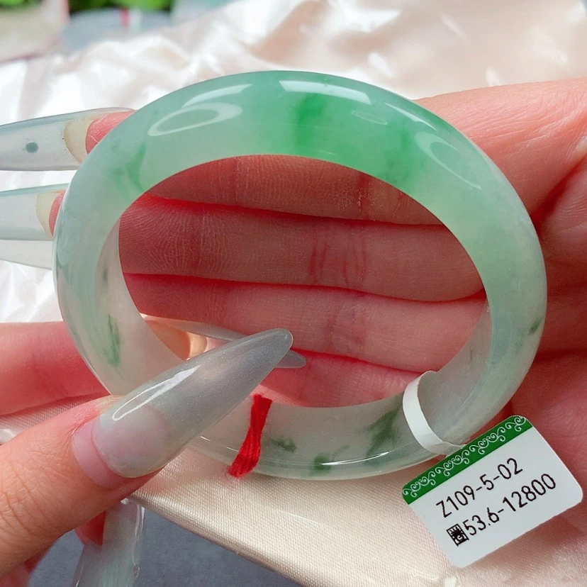 【闪购商品】翡翠手镯未镶嵌缅甸天然a货翡翠手镯
