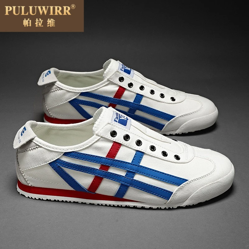 帆布男鞋2025新款夏季百搭透气开车德训板鞋软底运动休闲时尚潮流