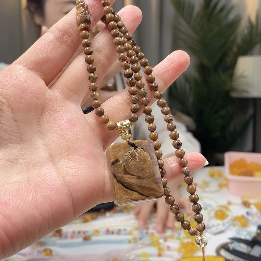 未镶嵌琥珀裸石蜜蜡吊坠