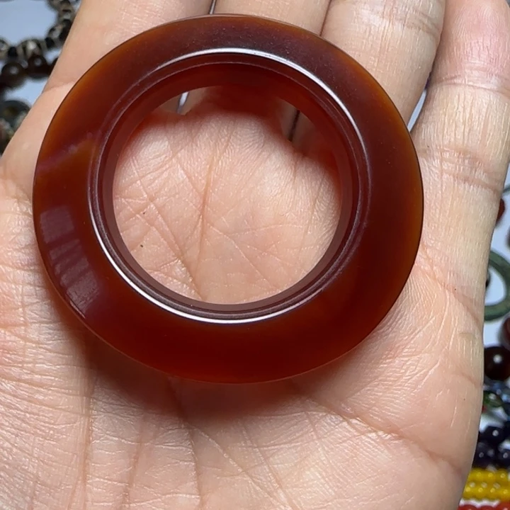 未镶嵌玛瑙/玉髓珠宝半成品