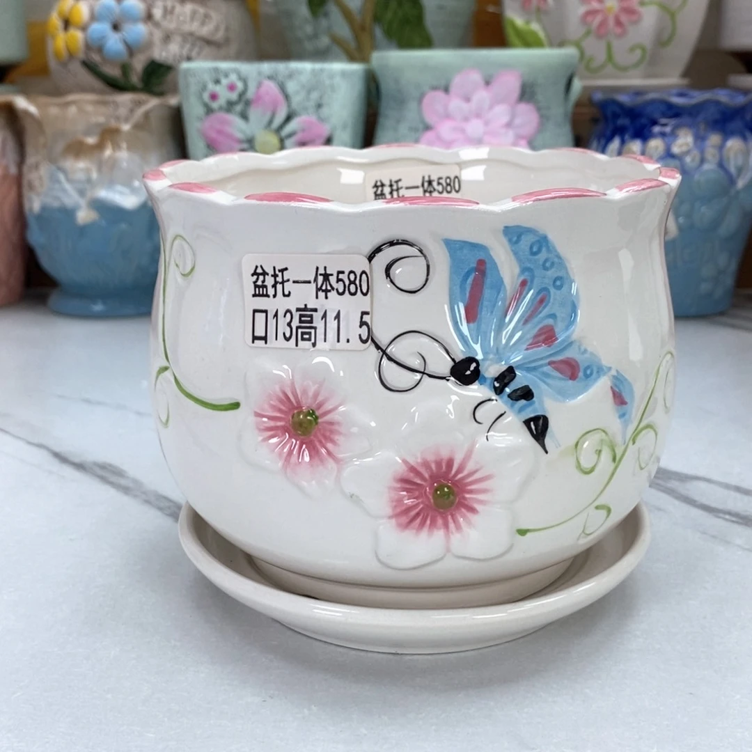 @陶瓷花盆@@5580