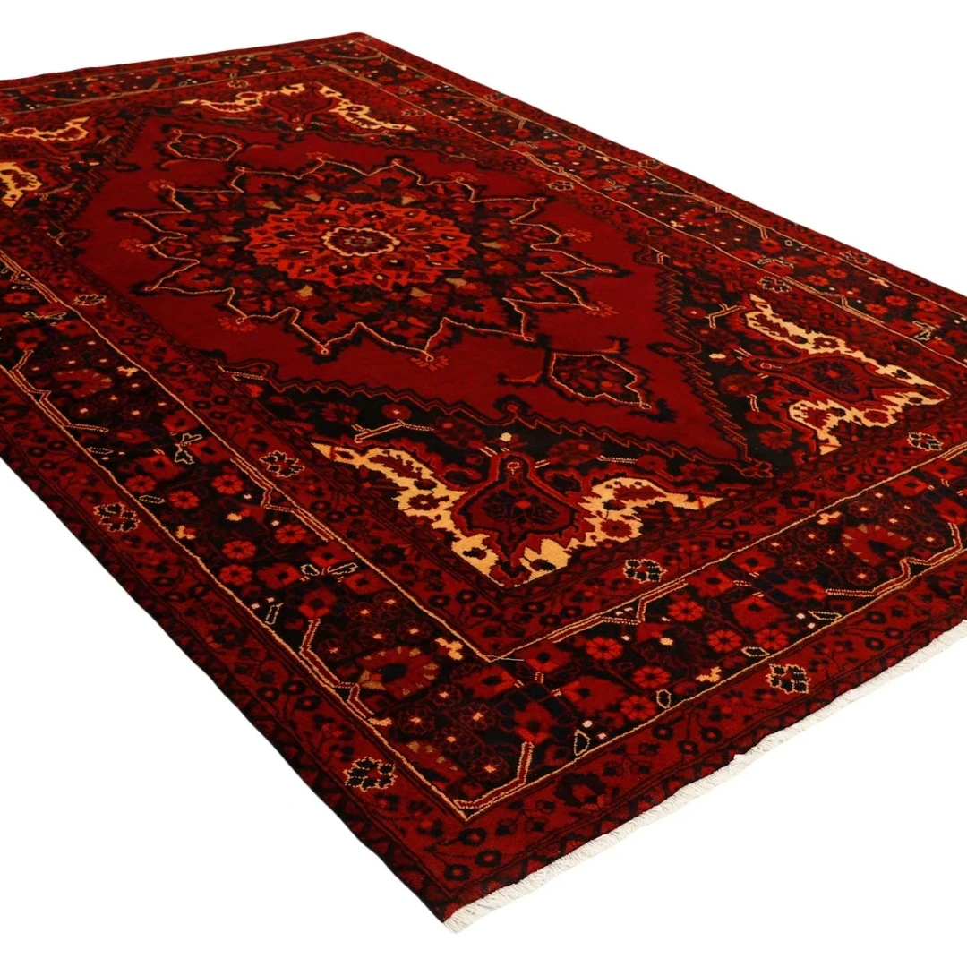 伊朗进口手工编织羊毛卧室家用防滑酒店床边毯复古风地毯批发客厅