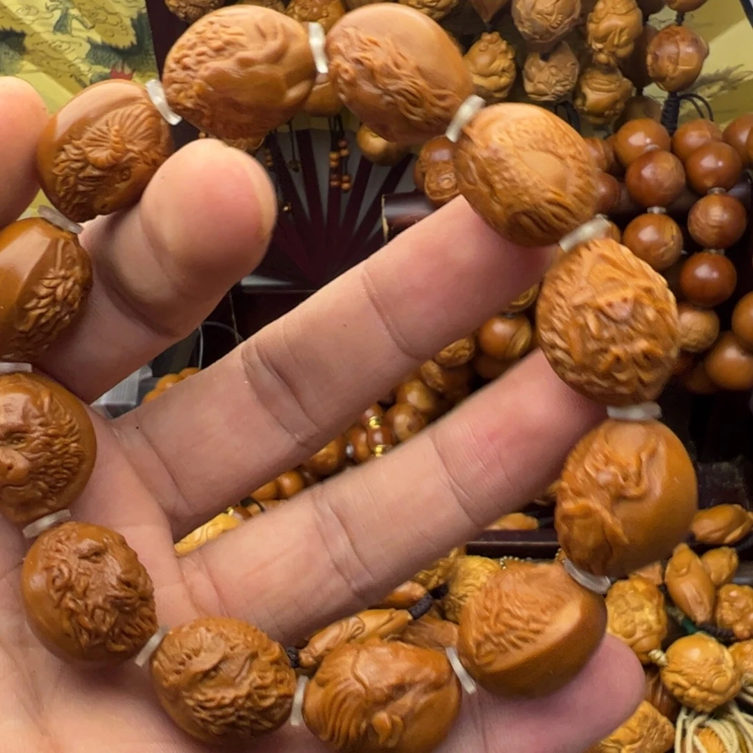 橄榄核手串/手链1.6铁盒十二生肖