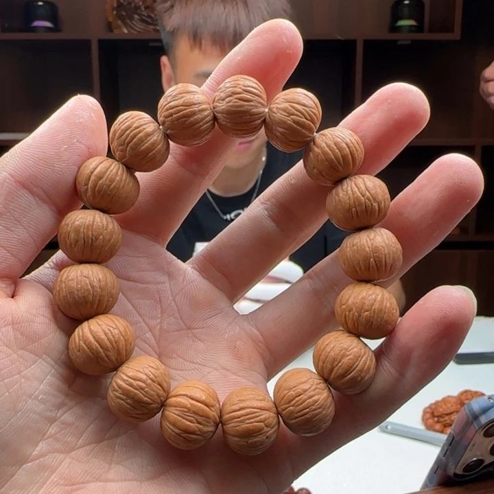 猴头核桃手串原皮原色土豪A