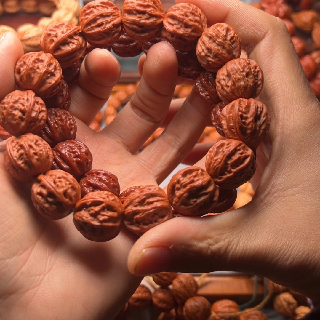 文玩核桃手串21京八棱