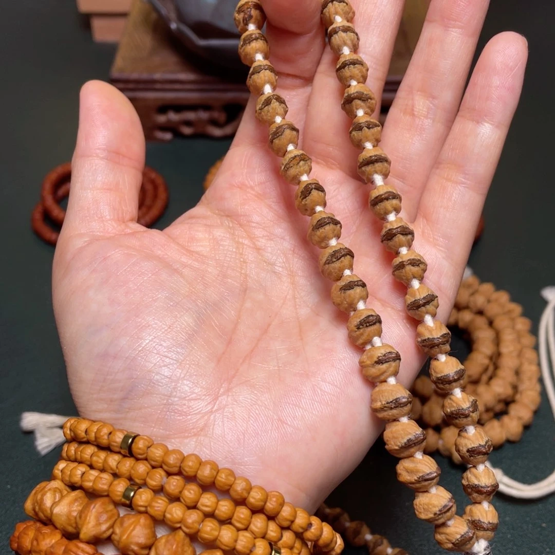 柏香籽/百香籽吊坠红牙双排手持