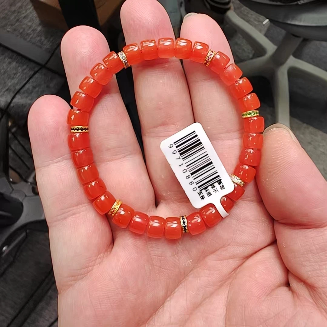 滴水洞南红单圈手串7mm/多样性 发一个99710880