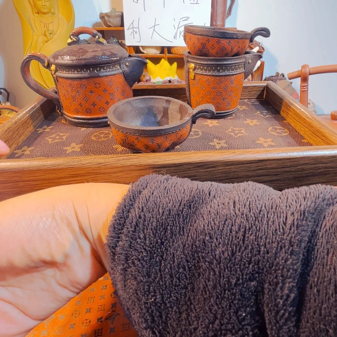 紫砂茶壶纯手工制作的小视频