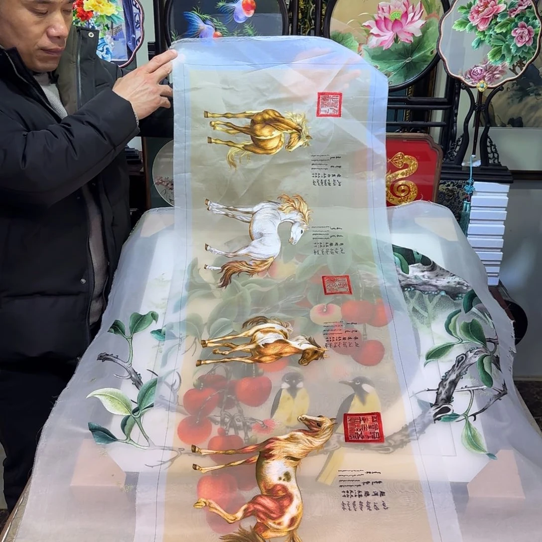 刺绣刺绣工艺精湛