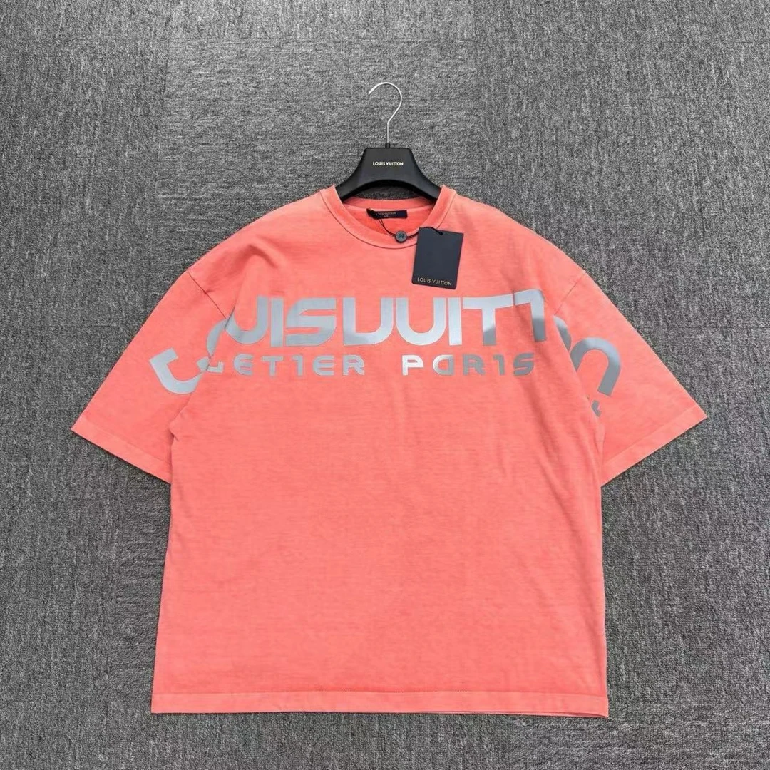 未使用 LouisVuitton/路易威登 3M字母印花短袖/xs码/编码15921