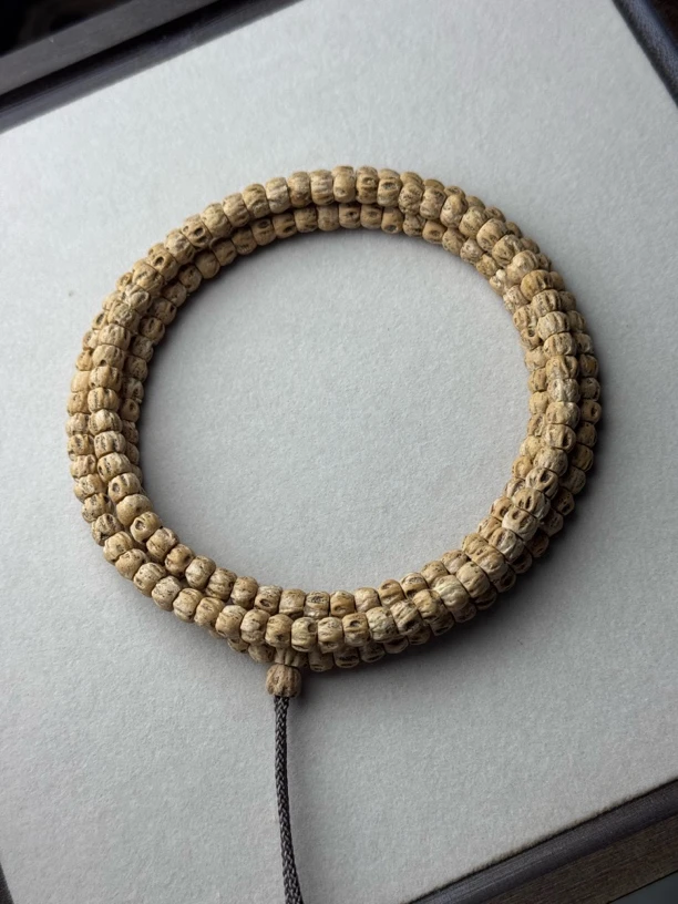 热振油皮深坑鬼脸满鬼百香籽108长串挂脖