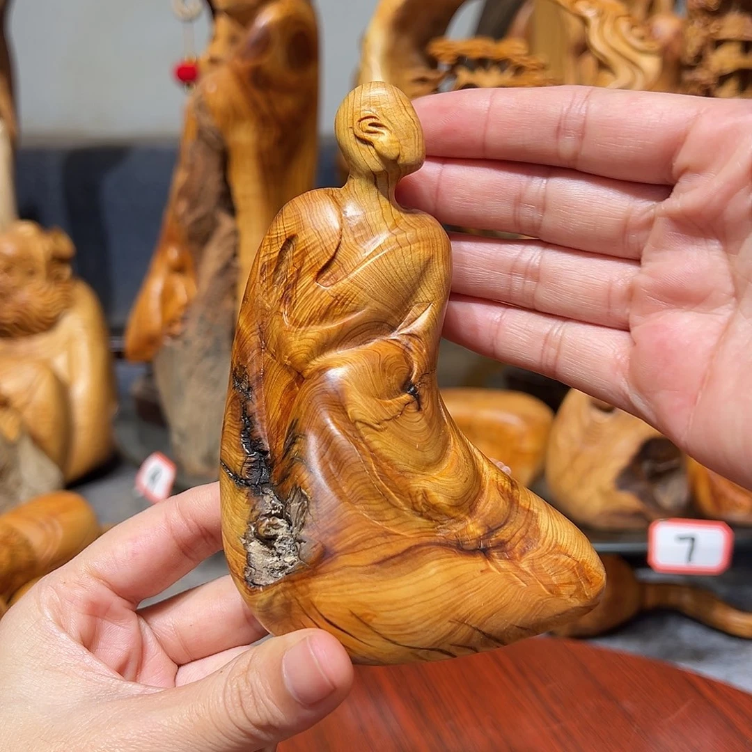 柏木（崖柏）崖柏木手把件摆件