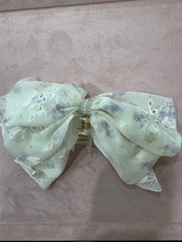 SOFTBEAN紫色珍珠抓夹