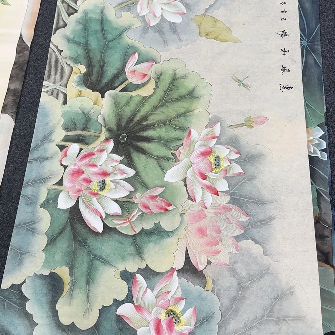 纯手绘国画作品好看