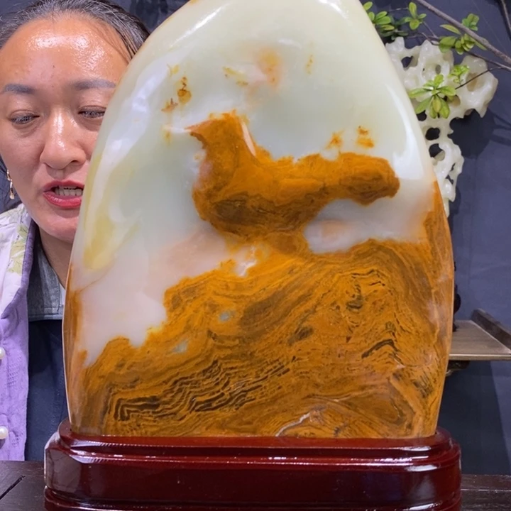 石材精品古青石摆件