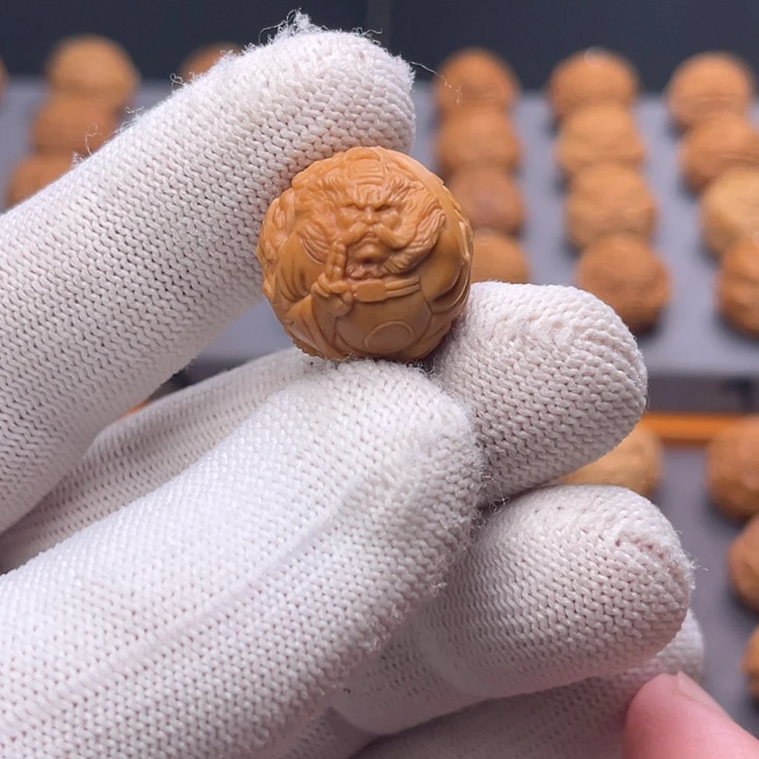 猴头核桃吊坠地府钟馗