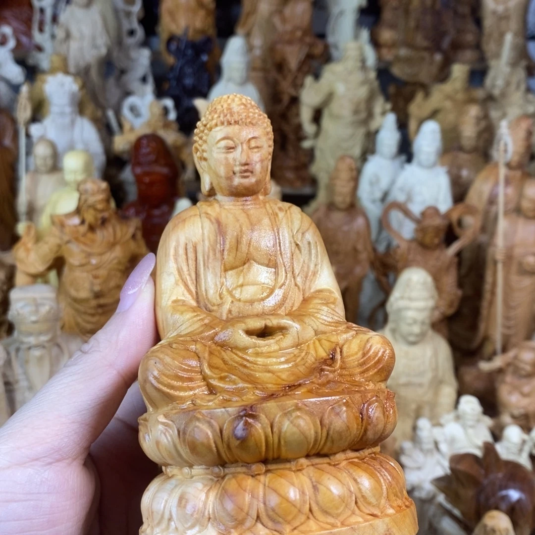 木崖柏12高阿弥陀佛微瑕