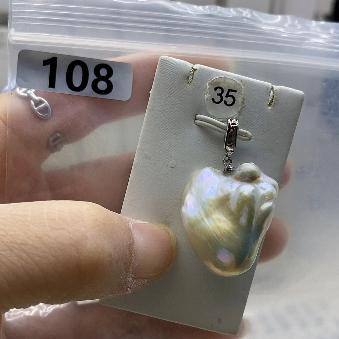 颈饰合金淡水珍珠