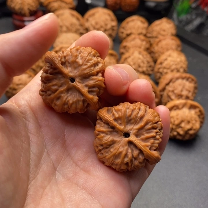 把件文玩核桃37尺如意原树非嫁接