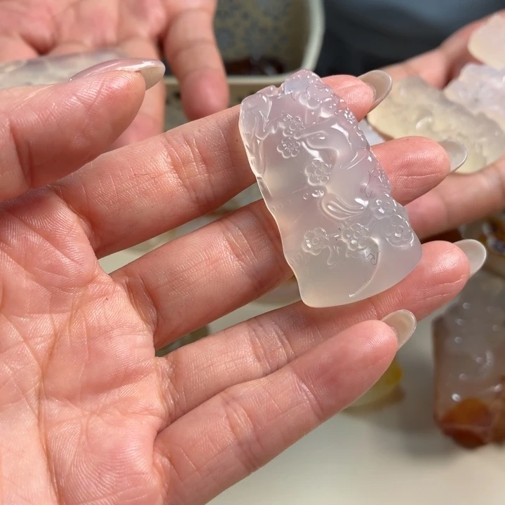 玛瑙/玉髓吊坠(不含链)未镶嵌