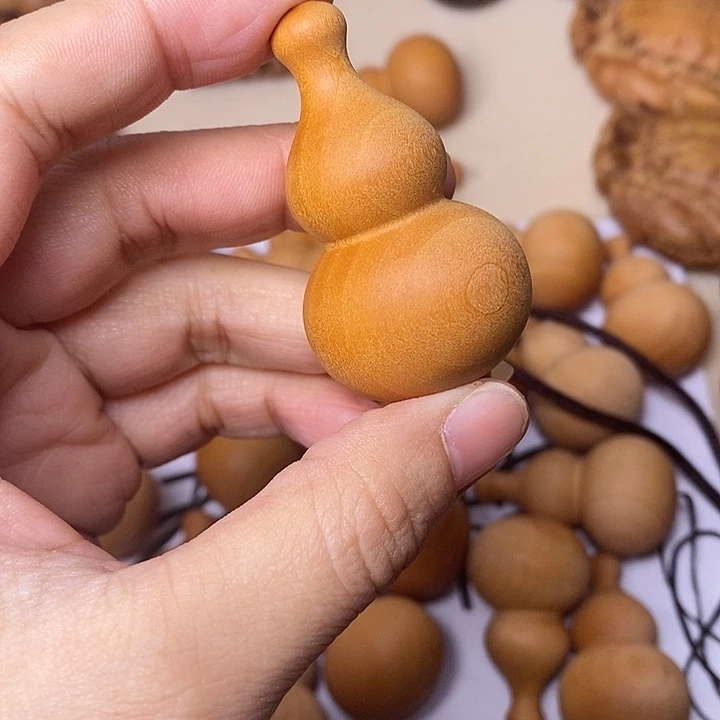 檀香木手串/手链老山檀香粗抛葫芦