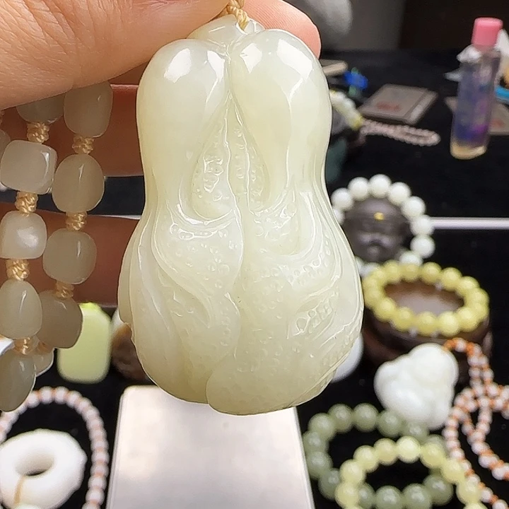 和田玉挂件未镶嵌定制发货