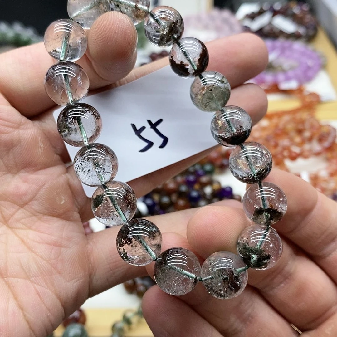 水晶手串未镶嵌天然