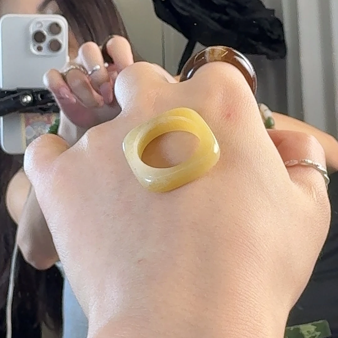 和田玉戒指未镶嵌