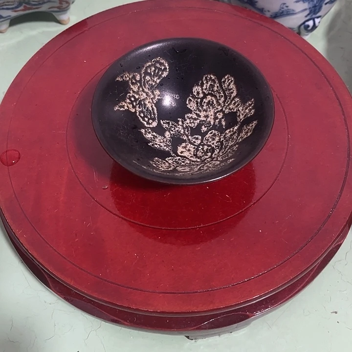 树****收一个吉州窑的小盏
