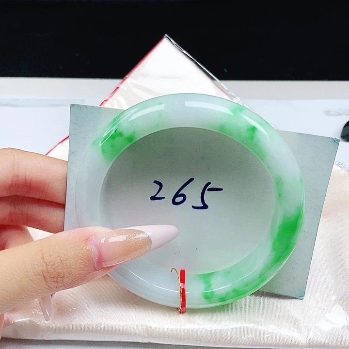 翡翠手镯未镶嵌58.7圈