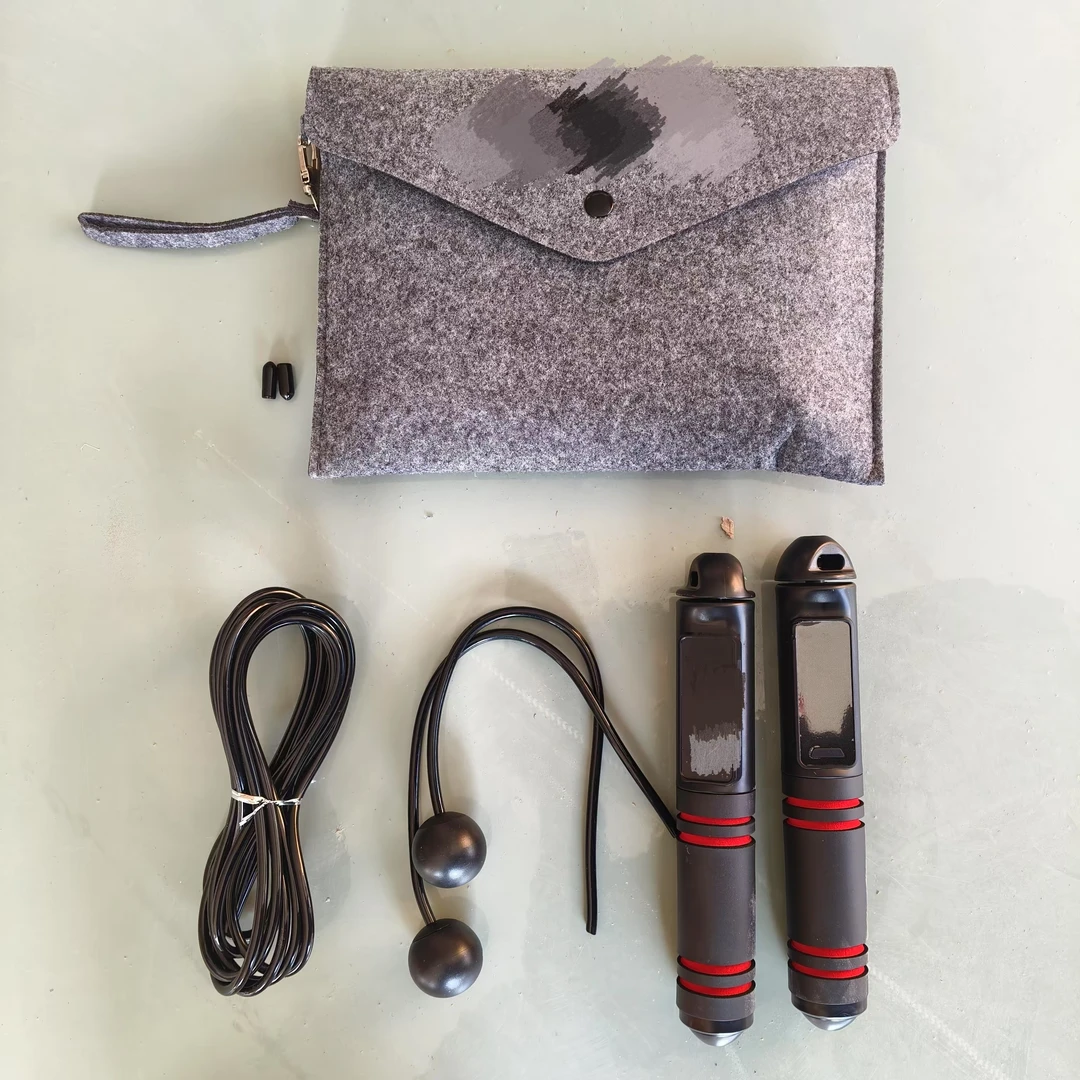 219黑色数显跳绳