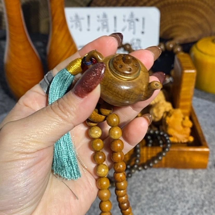 【闪购商品】金丝楠金丝楠木手把件