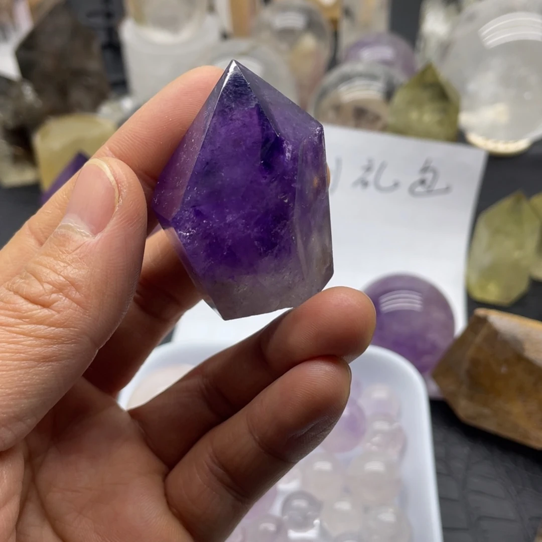 水晶218未镶嵌紫水晶