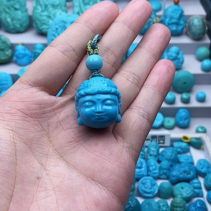 旺***多未镶嵌绿松石珠宝奇石