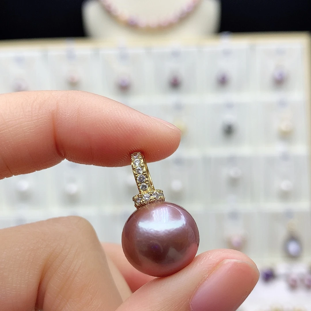 合金淡水珍珠颈饰