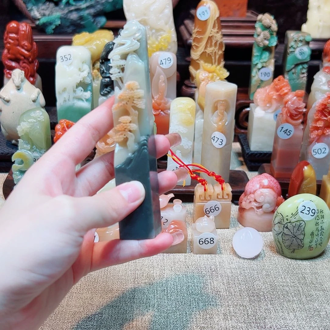 寿山石印石寿山石印章