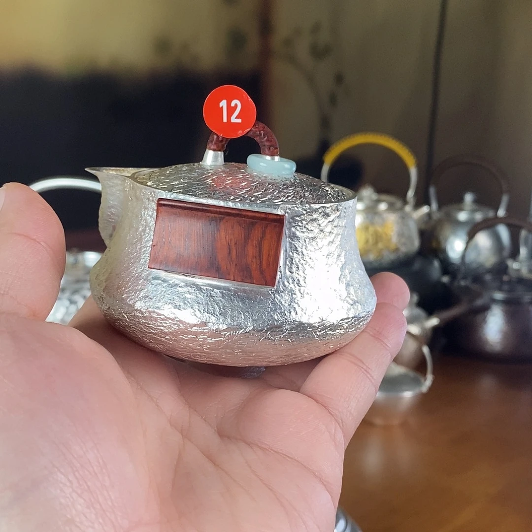 流***通手工制作紫铜壶工艺