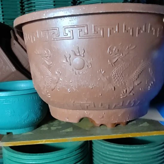 红色不要托盘青龙盆10个40型号