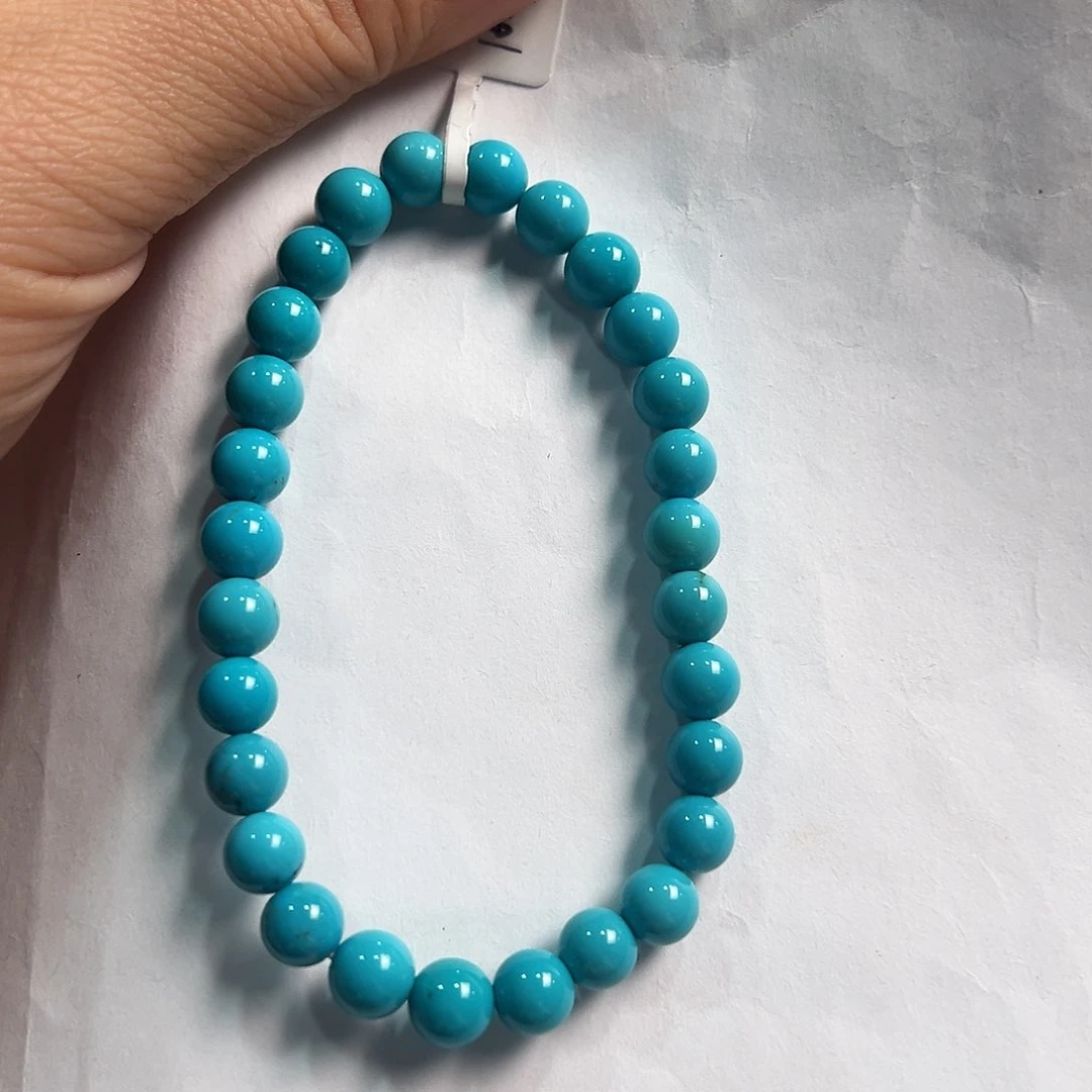 未镶嵌绿松石手串卡6➕