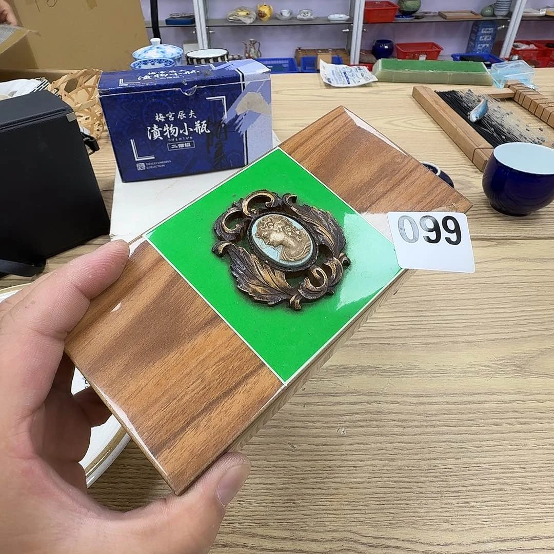 瓷片工艺品摆件瓷器摆件正能量