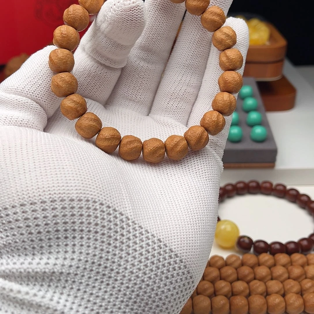 猴头核桃吊坠灵蛇祥瑞