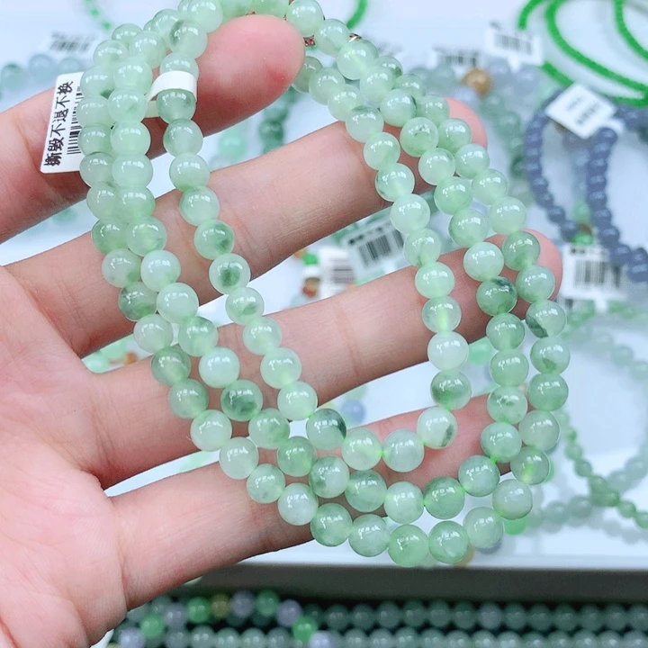 未镶嵌手链翡翠翡翠